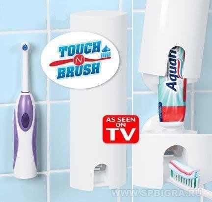Дозатор для зубной пасты Touch N Brush