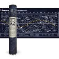 Светящаяся карта звездного неба Gagarin Map - Светящаяся карта звездного неба Gagarin Map