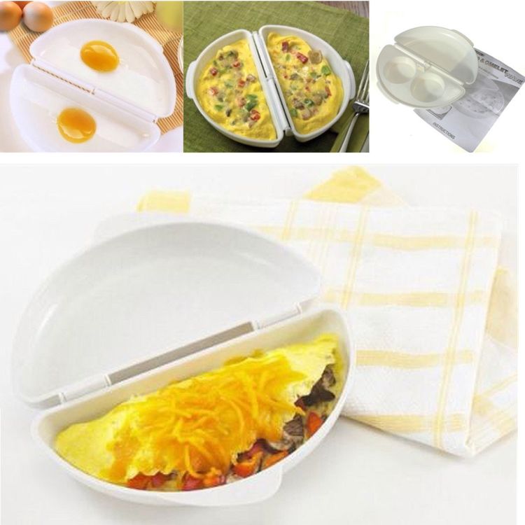 Форма для приготовления омлета и глазуньи "Egg and Omelet Wave" в микроволной печи