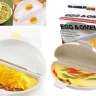 Форма для приготовления омлета и глазуньи &quot;Egg and Omelet Wave&quot; в микроволной печи - Форма для приготовления омлета и глазуньи "Egg and Omelet Wave" в микроволной печи