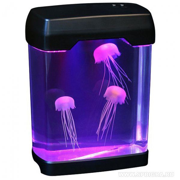 Медузы в аквариуме электронные LED