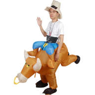 Надувной костюм Ковбой на буйволе - Надувной костюм Ковбой на буйволе