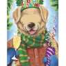 Набор бутафории - плакатов &quot;Встречаем год собаки&quot; - Набор бутафории - плакатов "Встречаем год собаки"