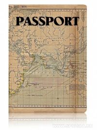Обложка для паспорта "Map"