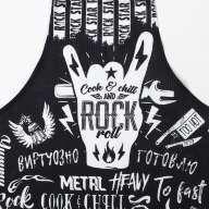 Фартук Cook Chill and Rock Roll - Фартук Cook Chill and Rock Roll