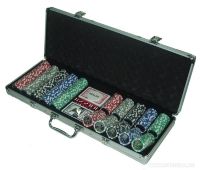 Набор для покера 500 фишек в кейсе