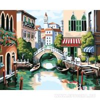 Картина по номерам на холсте "Венеция", 40x50 см