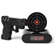Будильник пистолет с мишенью &quot;Gun Alarm Clock&quot; USB - Будильник пистолет с мишенью "Gun Alarm Clock" USB
