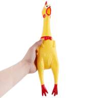 Сумасшедшая кричащая Курица Crazy Chicken антистресс 29 см - Сумасшедшая кричащая Курица Crazy Chicken антистресс 29 см