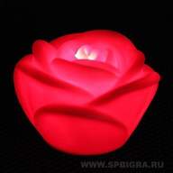 Светящаяся светодиодная свеча &quot;Роза&quot; - rose-flower-light-led-illumination-red-rose_esqanx1312361263236.jpg