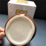 Кружка с крышкой &quot;Какашка&quot; Poo Shaped Mug, 380 мл - Кружка с крышкой "Какашка" Poo Shaped Mug, 380 мл