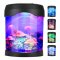 Светодиодный ночник Медузы в аквариуме электронные LED Jellyfish Mood Lamp