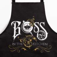 Фартук &quot;Boss in the kitchen&quot; - Фартук "Boss in the kitchen"