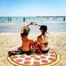 Покрывало для пляжа &quot;Пицца&quot; - Покрывало для пляжа "Пицца"