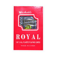 Карты игральные пластиковые Royal Classic, 54 шт, 25 мкм, 8,8x6,3 см - Карты игральные пластиковые Royal Classic, 54 шт, 25 мкм, 8,8x6,3 см